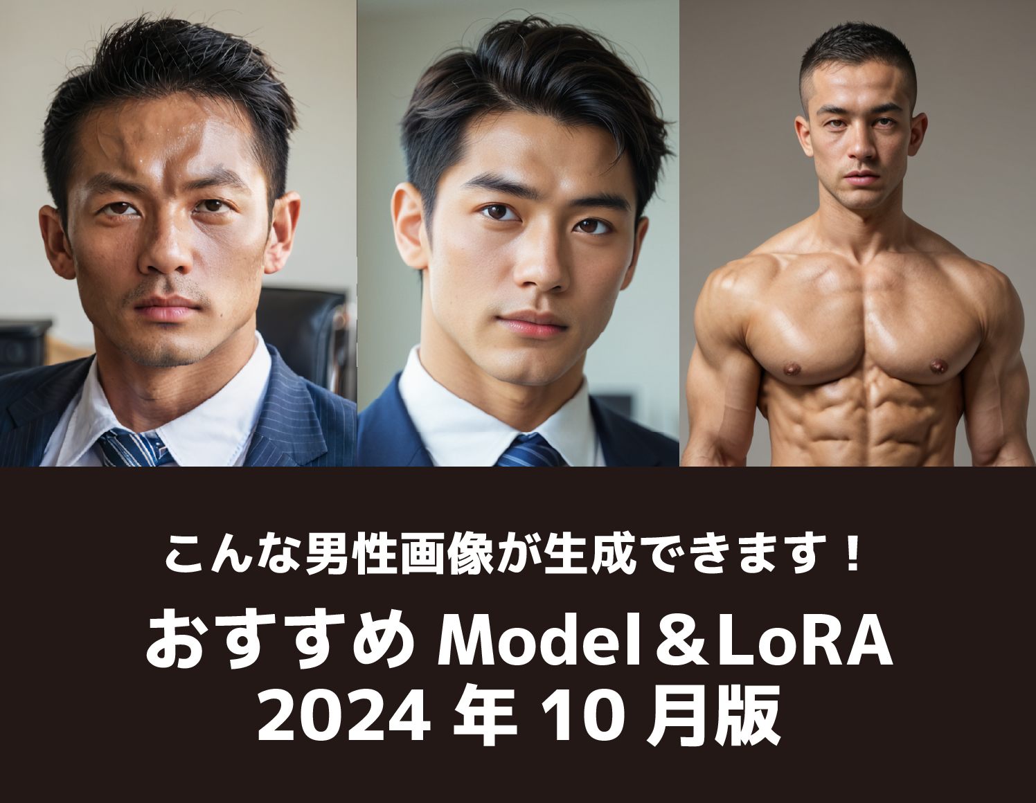【2024年10月版】おすすめリアル系Model＆LoRA